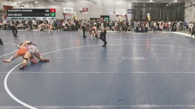 135 lbs Champ. Rd Of 64 - Elizabeth Doerre, Chatfield Wrestling Club vs Ava Beldo, Patton Trained