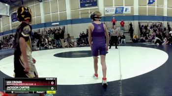 59 lbs Round 2 (4 Team) - Ian Cronin, Brownsburg Wrestling Club vs Jackson Carter, Avon Wrestling Club