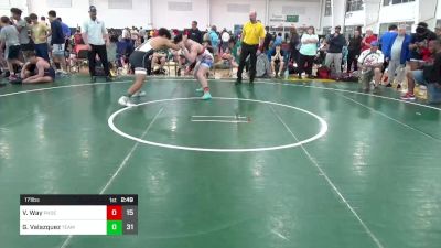 171 lbs Round 2 - Vandavian Way, Phoenix Wrestling Club vs Gianni Valazquez, Team Gotcha