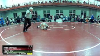 85 lbs Champ. Round 2 - Nolan Culp, Central Indiana Academy Of Wrestling vs Mark Szypczak, Bulldog Premier Wrestling Club