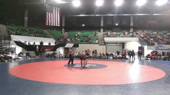 287 lbs Finals (2 Team) - Aaron Holmes, Deshler vs Jase Choron, Alexandria HS
