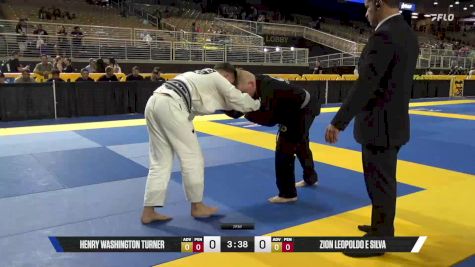 Zion Leopoldo E Silva vs Henry Washington Turner 2025 Pan Kids Jiu-Jitsu IBJJF Championship