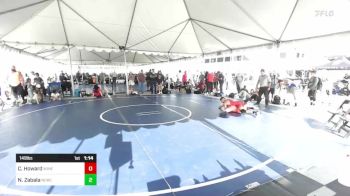 149 lbs Rr Rnd 2 - Charles (Cj) Howard, Wine Country WC vs Nathaniel Zabala, Norco
