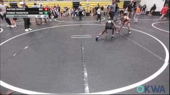 64 lbs Semifinal - Kaycen Schiltz, Wolfpak Wrestling vs Homer Thompson, Team Of Hard Knox