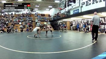 120 lbs 3rd Place Match - Josh Trinski, Mass. Jackson vs Antonio Catullo, Boardman