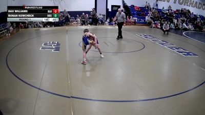 52-55 lbs Round 1 - Ronan Kowcheck, Wheeling Wrestling Club vs Dax Williams, Mars
