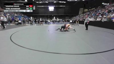 190 lbs 3rd Place Match - Steel Schomaker, Valley Center vs Jonathan Rigler, Hays