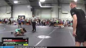 80 lbs Round 3 - Andreo Manlove, Reverence Wrestling Club vs Jayme Jones, Spartan Wrestling