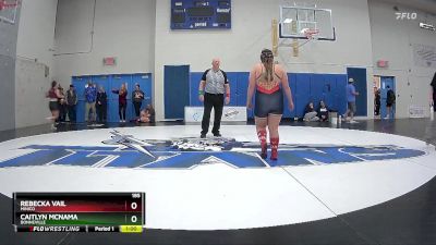 185 lbs Cons. Round 4 - Caitlyn McNama, Bonneville vs Rebecka Vail, Minico