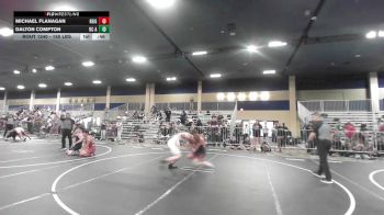 150 lbs Consi Of 8 #1 - Michael Flanagan, Reign WC vs Dalton Compton, DC Academy