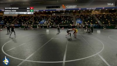 145 lbs Cons. Round 3 - Kendall Koss, Solon vs Taylynn Morgan, Marion