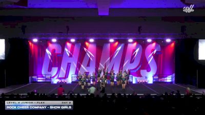 Rock Cheer Company - Show Girls [2025 L4 Junior - Flex Day 2] 2025 CHAMPS Grand Nationals