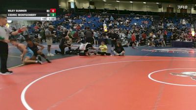 126 lbs Consi Of 64 #1 - Riley Sumner, MO vs Cedric Montgomery, GA