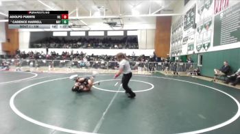 106 lbs Champ. Round 1 - Cadence Harrell, Mayfair vs Adolfo Fuerte, Hillcrest