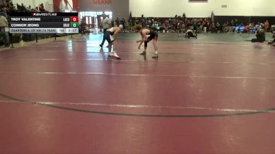 125 lbs Quarters & 1st Wb (16 Team) - Troy Valentine, Lassen College vs Connor Jeong, Santa Rosa Junior College