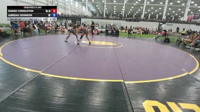 115 lbs Sarah Congleton, Virginia vs Jameiah Johnson, Nebraska
