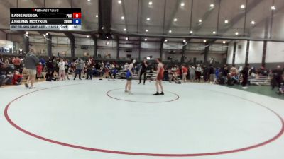 Champ. Round 2 - Elle Peck, White River Hornets Wrestling Club vs Vita Silva, NWWC