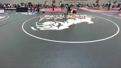 180 B Cons. Round 4 - Fabiana Josa, New Jersey City University vs Lia Gutierrez, Tarleton State