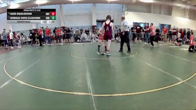 135 lbs Semifinal - Jase Eggleston, Amherst Wrestling Club vs Joshua Pate-Cloutier, Falls Church