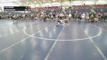 70 lbs Quarterfinal - Tyce Torres, Payson Lion Wrestling Club vs Easton Miller, Duchesne