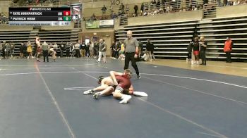107 Championship Bracket Cons. Round 7 - Patrick Heim, Shakopee vs Tate Kirkpatrick, Anoka