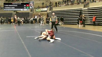 107 Championship Bracket Cons. Round 7 - Patrick Heim, Shakopee vs Tate Kirkpatrick, Anoka