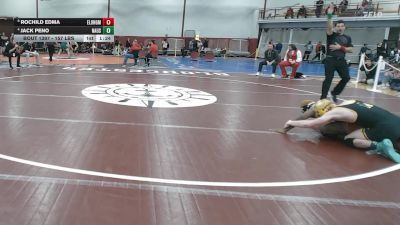 157 lbs 3rd Place - Rochild Edma, East Longmeadow vs Jack Peno, Nauset