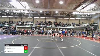 132 lbs Consi Of 8 #2 - Tyler Kadish, Newton South vs Avery Carl, Middlebury