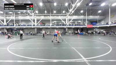 149 lbs Consi Of 8 #1 - Gage Owen, American University vs Alex Turley, Hofstra
