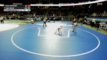 I-116 lbs Cons. Round 3 - Cael Bruce, Baldwinsville vs Luca Popolizio, Christian Brothers Academy