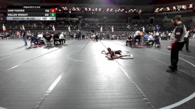 95 lbs Semifinal - Chip Foster, Pride WC vs Kellen Wright, New Milford