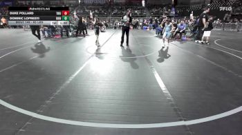 65 lbs Consi Of 16 #1 - Duke Pollard, Triumph Trained vs Dominic Lopresti, Rhino Wrestling