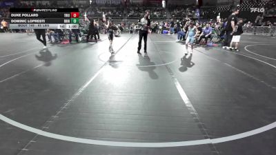 65 lbs Consi Of 16 #1 - Duke Pollard, Triumph Trained vs Dominic Lopresti, Rhino Wrestling