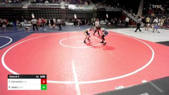 98 lbs Consi Of 4 - Yuriah Camacho, Sidney WC vs Ryder Neely, Shepherd WC