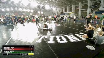 75 lbs Finals (8 Team) - Bosten Fry, Team Prestige vs Dylan Soto, Champions