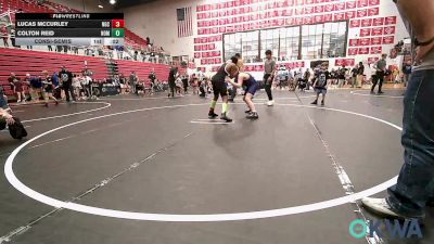 110 lbs 3rd Place - Jakobe Robinson, Murray County Takedown Club vs Lucas McCurley, NGC