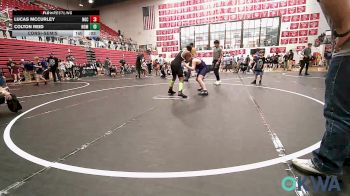 110 lbs 3rd Place - Jakobe Robinson, Murray County Takedown Club vs Lucas McCurley, NGC