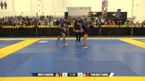 Tevin Bailey Sandoz vs Owen S Sanford 2024 World IBJJF Jiu-Jitsu No-Gi Championship