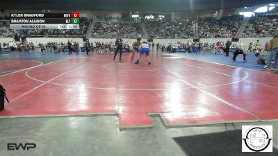 200 lbs Round Of 64 - Kyler Bradford, Guthrie vs Braxton Allison, Glenpool JH
