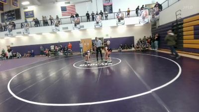 91 lbs Semifinal - Hayden Robinson, Thermopolis vs Carley Weber, Worland Middle School