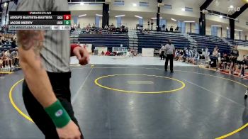 132 lbs 4th Wrestleback (16 Team) - Jacob Merry, Lumpkin Co. vs Adolfo Bautista-Bautista, Gilmer County