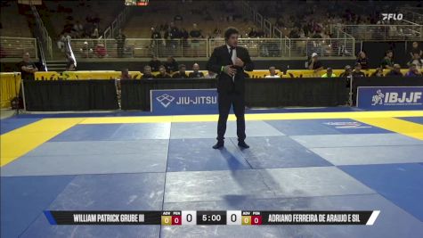 Adriano Ferreira De Araujo E Sil vs William Patrick Grube III 2025 Pan Jiu Jitsu IBJJF Championship