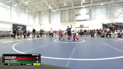 120 lbs Semifinal - Ryan Stufft, Fulton Wrestling Club vs Lucas Bray, Club Not Listed