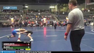 95 lbs Cons. Round 5 - Eli Kult, The Best Wrestler vs Jaxson Shute, Greater Heights Wrestling-AAA