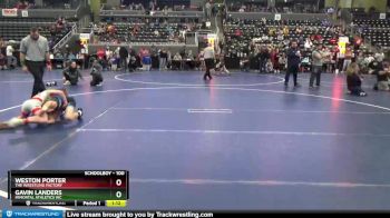 100 lbs Semifinal - Gavin Landers, Immortal Athletics WC vs Weston Porter, The Wrestling Factory