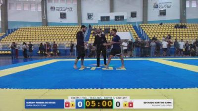 MAICON PEREIRA DE SOUZA vs EDUARDO MARTINS GAMA 2026 FPJJ Campeonato Paulista Sem Kimono
