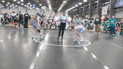 92 lbs Round 3 (12:30 Saturday) - Violet Frescoln, Iowa vs Brooklyn Murray, NEWHALE