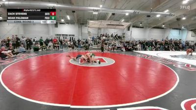 157 lbs Cons. Round 3 - Noah Palomar, Pueblo County vs Zach Stevens, Cherokee Trail