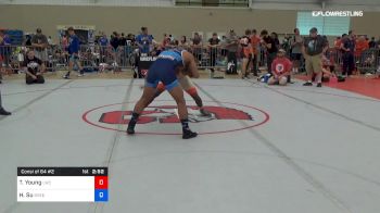 65 kg Consi Of 64 #2 - Taquel Young, Lion Wrestling Club vs Hai Su, Greensboro RTC