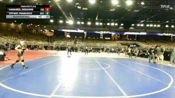 105 lbs Quarterfinal - Tiffany Francisco, Western vs Hananeel Gregoire, Freedom